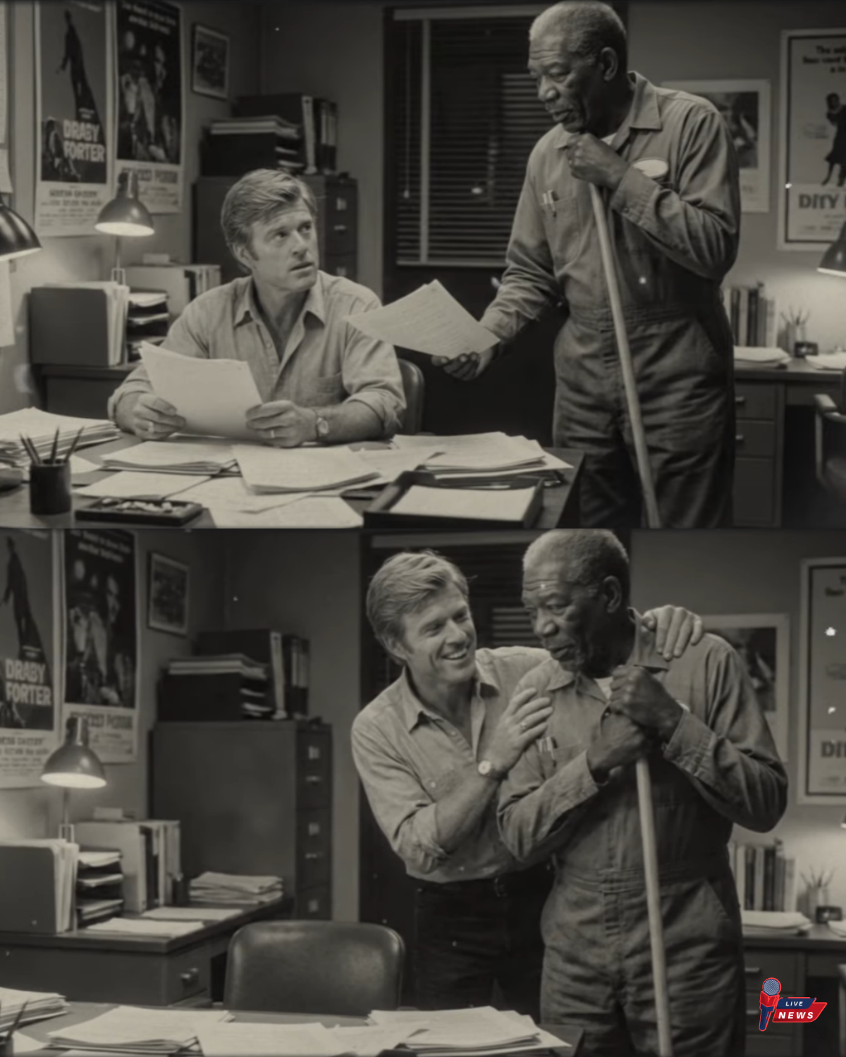 No Writer Can Fix The Script—But Janitor Said One Line, Redford Made It Oscar Winner! Shock!