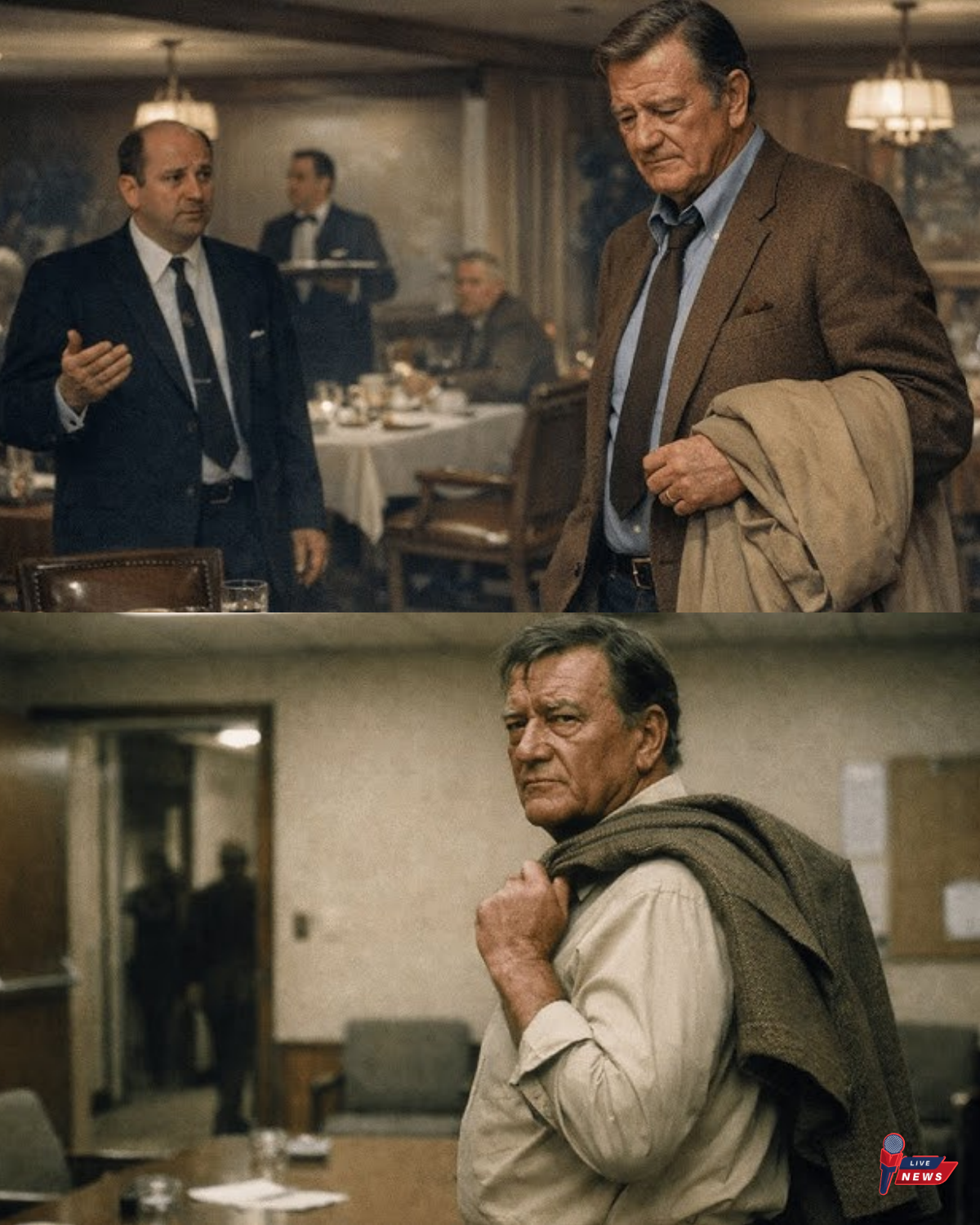 John Wayne Didn’t Argue When They Asked Him to Leave — He Did Something Better Instead