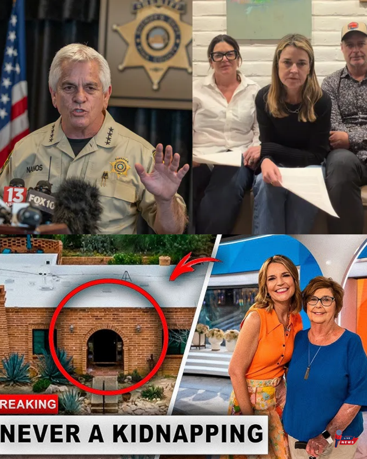 Nancy Guthrie: The Sheriff Knew in 41 Minutes — This Was Never a Kidnapping
