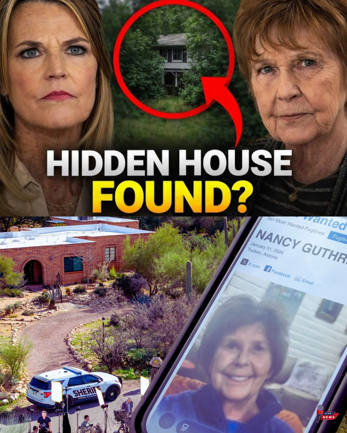 Minutes Ago: Sh0cking Claim About Nancy Guthrie Hidden House