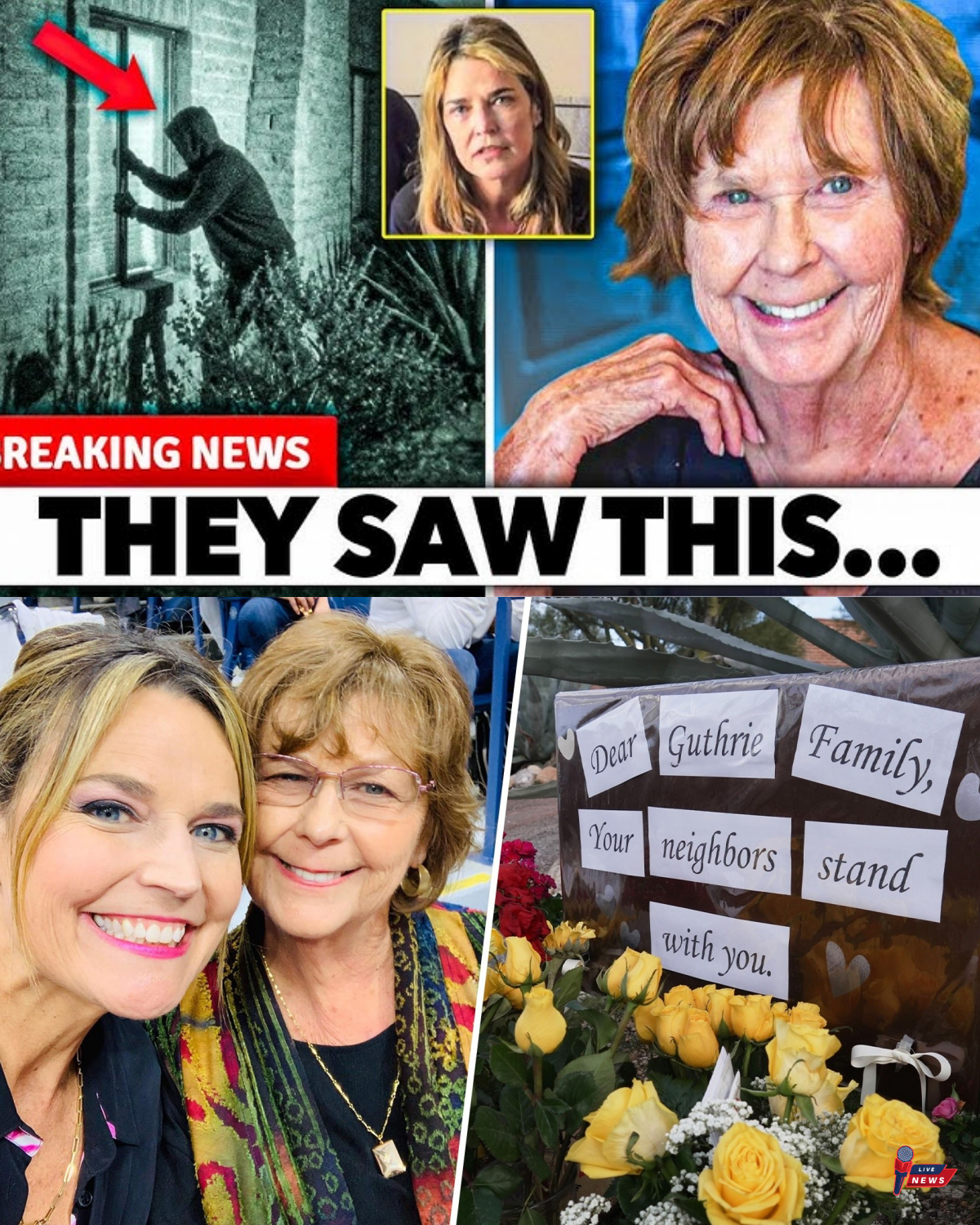 JUST IN: Nancy Guthrie’s Neighbors Saw Something That Night They Were THREATENED Not to Tell…
