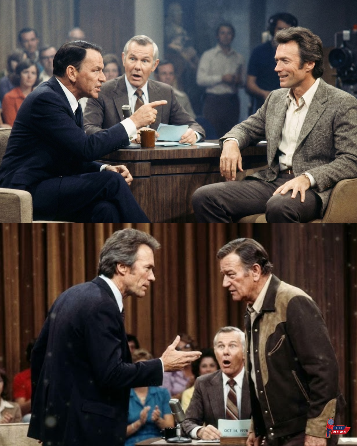 50 Million People Watched Frank Sinatra Attack Clint Eastwood – Nobody Expected What Happened Next