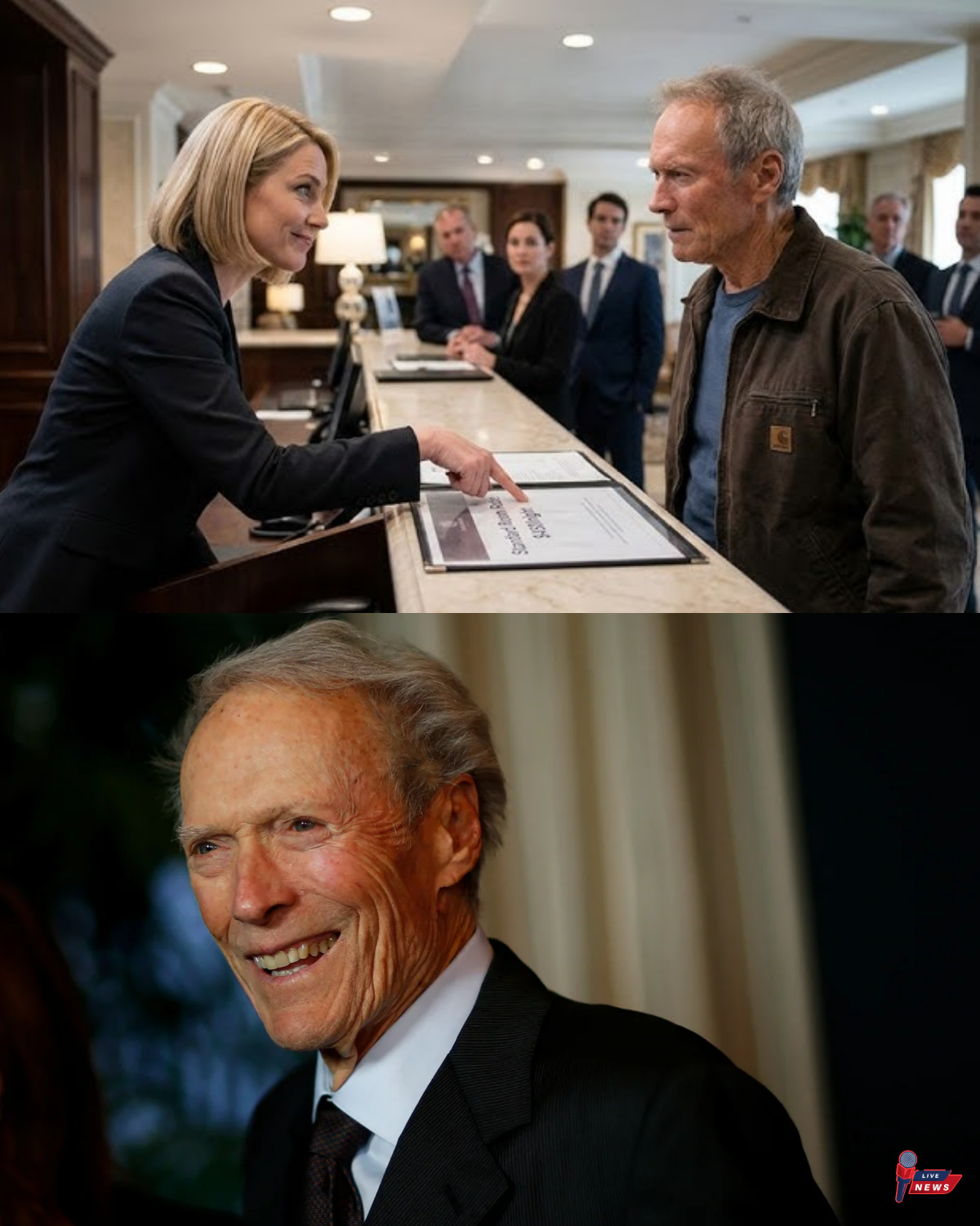 ‘Clerk Told Clint Eastwood ‘You Can’t Afford This Hotel’—Then Learned He OWNS It, Everyne Wnt SILENT