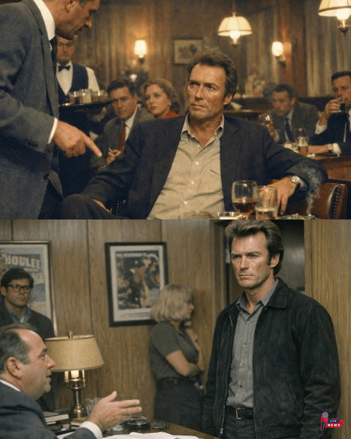 Clint Eastwood Was Told To Give Up His Table – What He Did Next Left The Room SILENT
